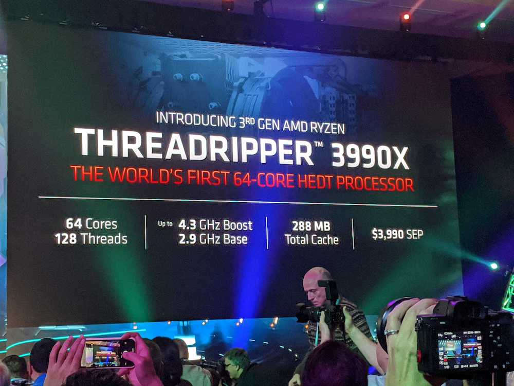 ADM Threadripper 3990X 64C 128T. 1