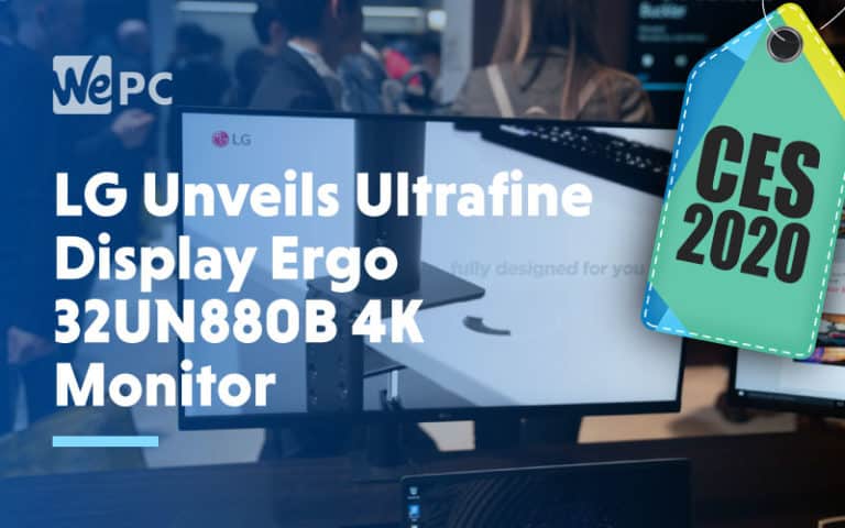 LG Unveils Ultrafine Display Ergo 32UN880B 4K Monitor