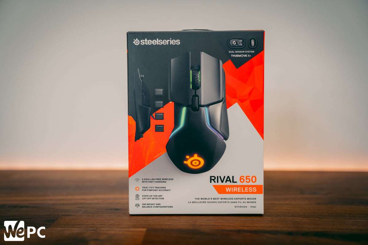 SteelSeries Rival 650 Box