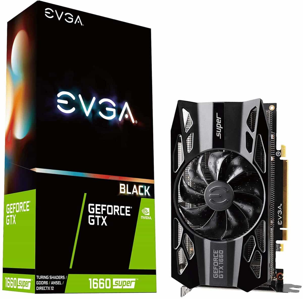 EVGA GeForce GTX 1660 Super 6GB SC Ultra Black