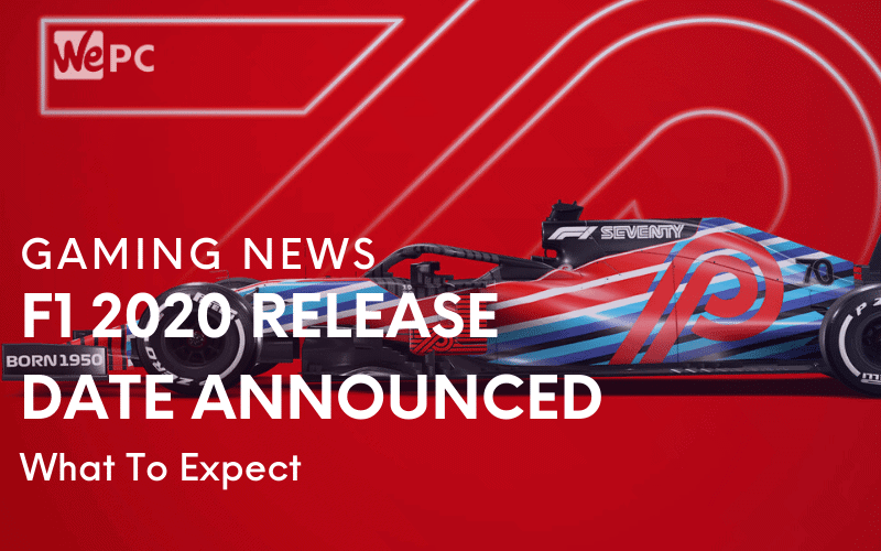 F1 2020 Release Date Announced