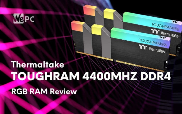 thermaltake toughram 4400MHZ DDR4 RGB RAM review 1