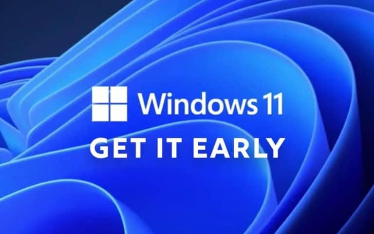 Windows 11 get it early