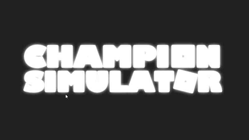 champion simulator roblox codes