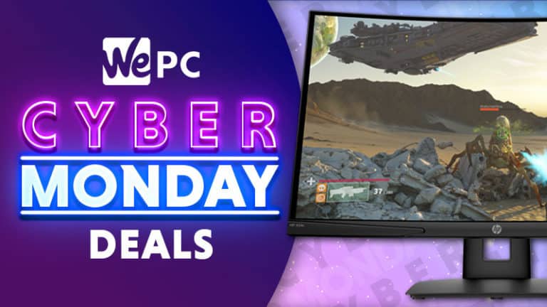 HP X24c gaming monitor Cyber Monday 2021