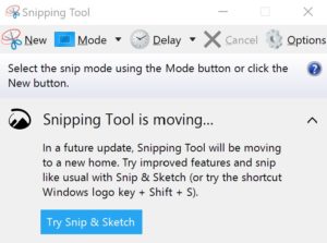 How to screenshot on laptop snipping tool