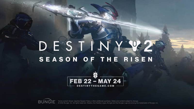 destiny 2 season of the risen dates