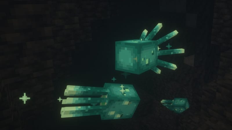 Glow Squid in Minecraft