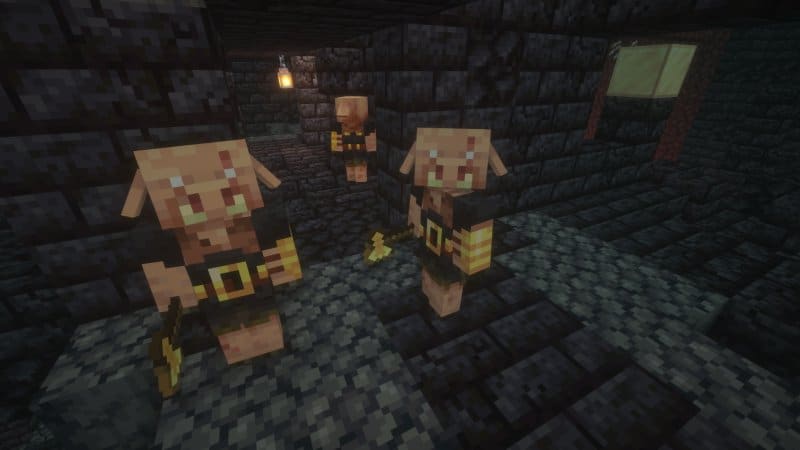 Minecraft Bastion Remnant Piglin Brute